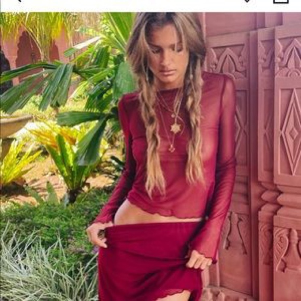 Verge girl mesh set